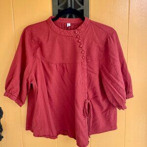 Fall Color Mandarin Stylie Top